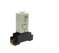 H3Y-2 AC220V Delay Timer With Base Socket Power-On Delay Rotary Knob DPDT 0-30s 60Min Adjustable Timer Relay(0-10 Minute)