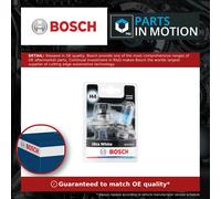 Bosch H4 (472) Ultra White Halogen Headlight Bulb, 12V 60/55 W, Modern White LED Look - Socket Type P43t - Pack of 2 Replacement Car Light Bulbs