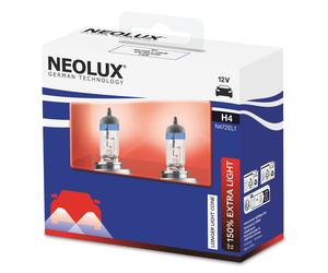 H4 472 130 Extra Light (X2) N472EL1-2SCB Neolux Genuine Top Quality Product New