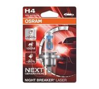 Osram Performance Bulbs - H4 up to +150% More Brightness - (472) P43t - Halogen