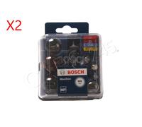 H4 Headlight Halogen Bulb Maxibox 12V BOSCH 2pcs 1987301111