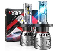 H4 LED Headlight Bulb, 9003 HB2 Hi/Lo LED Bulbs 14000LM 70W 6000K Xenon White, Waterproof All-in-One Conversion Kit for Car Headlight Bulbs Replacement (2 PCS)