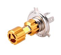 H4 LED Headlight Bulb, Universal 12V DC 18W Motorcycle H4 LED Headlight Bulb COB Motorcycle Headlight Lamp 1500LM 6500K White Headlights/Headlights