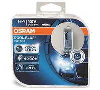H4 Osram Cool Blue Intense 12V 60/55W 472 Headlight Bulbs (Twin Pack)