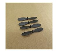 H49 901 Propellers Set 4PCS 3.7cm 4cm 4.2cm 0.8mm Hole Compatible With H49 901 Compatible With SOL NI RC Drone Quadcopter Accessories(4.2CM BLACK 12PCS)