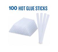 H4H 100 Pack Hot Glue Sticks For Glue Gun Strong Bond Fast Melt Clear Glue For Crafting Diy Repairs Arts And Crafts 11mm X 100mm