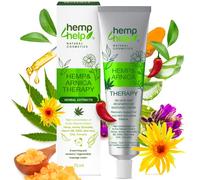 H4H Organic Hemp & Arnica Cream - Mild Warming Relief for Muscles & Joints & Bruises| Fast-Acting | For Adults, Athletes & Seniors | With Turmeric, MSM & Chili | Clinically & Dermatologically Tested