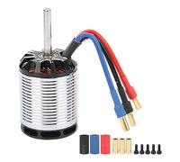 H550 3538 1220KV Brushless Motor, Performance RC Helicopter Motor, 3000W with 5mm Banana Head Plug, Aluminum Alloy for Align Trex 550 Helicopter Accessories