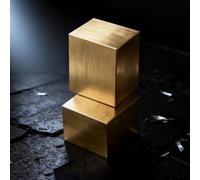 H59 Brass Block - Square Bar Strip Solid Copper Block for DIY Machining and Prototyping - 10-50mm Thickness, 1pc(22mmx22mmx22mm)