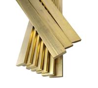 H59 Brass Flat Bar Plate Row Strip Thick 3mm 4mm 5mm 6mm 8mm 10mm 12mm 15mm 20mm Square Rod Solid Metal Brass Sheet(3x30mm)