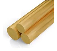 H59 Brass Rods Solid Brass Rods Round Brass Stock Pin Brass Brazing Rods Bar For DIY Craft Drift Punches Lathe, 5mm 6mm 7mm 8mm-70mm Dia, 200mm Length,5mm