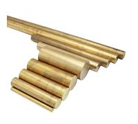 H59 Brass Round Rods - 12mm to 40mm Diameter 150mm Length Unpolished Mill Finish Brass Bars for Machining & Crafts(22mm)
