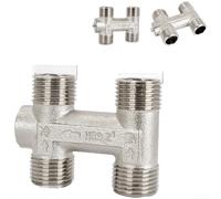 H59 Copper Check Valve with Stainless Filter - One-Way Flow Control for Hot Water Recirculation Pumps 7x5x6cm(B)
