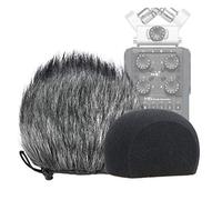 H6 Windscreen Muff and Foam for Zoom H6 Portable Handy Recorder Indoor Outdoor Microphone Windscreen by YOUSHARES (2 PACK)