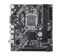 H61S Mini ITX Motherboard, Computer Mining Motherboard with I5-2500 CPU LGA1155 Processors, Stable Power Delivery, DDR3 6 USB2.0 PCIE X16 Motherboard for Desktop Computer PC
