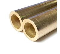 H62 Brass Capillary OD 0.9mm Wall 0.15mm Length 500mm, Seamless Straight Pipe Metal Tubing for DIY Crafts Model Making Various Miniature Axles (1 Pcs)