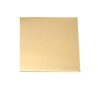 H62 Brass Plate - 100x100mm Copper Strip Foil Square Metal Sheet for Crafting and Welding - 1pc(300 * 300 * 4.0MM)