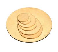 H62 Brass Plate Brass Disc Circle Plate Thin Yellow Copper Sheet Diameter 10-250mm Thickness 0.3-5mm(Thick 1mm (1Pc),40mm)