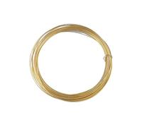 H62 Brass Round Wire Bare OD Diameter 0.3mm - 5mm For Jewelry Making/Wire Craft (Length5M,0.4mm)