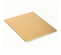 H62 Brass Sheets 200mmx200mm Metal Plates 0.3mm-6mm Thick Thin Shims Panel Flats For DIY Crafting Engraving CNC Cutting Jewelry Stamping Soldering Hobby Industrial(200x200x1mm)