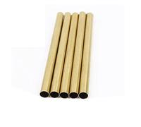 H62 Brass Tube Pipe,Outer Diameter 18mm, Different wall Thickness,Inner 17/16/15/14mm,Copper,Capillary Hollow Brass Tube Cheerfully(Long 250mm,ID 17mm)