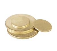 H62 Solid Brass Discs 0.5-3mm Thickness(3x20mm (2Pcs)