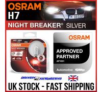 OSRAM Night Breaker Silver +100% H7 Car Headlight Bulbs (Twin) 64210NBS-2HB