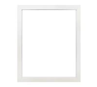 H7 Distressed White Picture Photo Frame 40 x 30 cm Plastic Glass