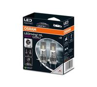 OSRAM LEDriving® HL EASY GEN 2 ≜ H7/H18, LED high and low beam lamp, Cool White 6500K, no accessory needed, offroad use only - no ECE, 2 lamps