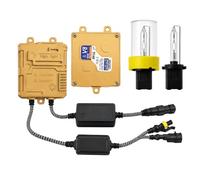 H7 HID Xenon Conversion Kit 12V 55W - 6000K Pure White Headlight Bulbs with CANBUS Ballasts, Error Free Plug & Play HID Headlight Upgrade for Cars