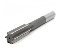 H7 HSS Straight Slot Reamer for Machine, 1/2/3/4/5/10/15/20mm Precision Chucking Tool 6 Flutes(17mm)