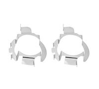 H7 LED Headlight Adapter Holder, 1 Pair H7 LED Lamp Socket Support Socket Accessories H7 Headlight Bulb Adapter Holder, Compatible with
