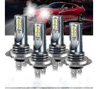 H7 LED Headlight Bulbs High and Low Beam 220w 60000lm Super Bright 6000k White 4pcs - HZ