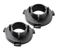 H7 LED Retainer Holder, OUSHI H7 LED Headlight Adapter H7 LED Headlight Retaining Clip H7 Light Bulb Socket Compatible with Sorento CEED Hyundai Santa Fe (With H7 Adapter Installtion Key)