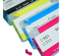 H711 HiP711XL Refillable Ink Cartridge Reset T120 T520 Designjet Plotters - Reliable Replacement Solution