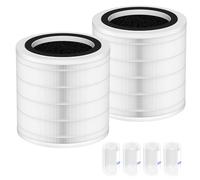 H7126 Replacement Filter Compatible with GoveeLife H7126, 3-in-1 True HEPA Filters 2 Pack