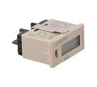 H7ECBLM Electronic Timer and Punch Counter Essential Tool for Accurate Usage Tracking of Your Equipment (AC 110~220V)