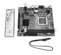 H81 DDR3 Motherboard for Intel LAG 1150, 2 DDR3 DIMM Desktop Motherboard VGA HD Multimedia Interface with Gigabit LAN Card