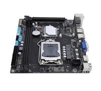H81M I LGA1150 Computer Motherboard, Supports E3 V3 Processor, ECC REG Memory, NVME M.2 Interface, Stable Gaming Design, 16GB DDR3, 3.0, USB2.0, VGA Video Output, for Home,
