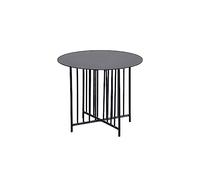 H8Q4D7N5G9 Dessert Rack Dim sum display rack Creative round dessert storage platform Pastry snack cake(Black,Small)