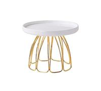 H8Q4D7N5G9 Dessert Rack Exquisite Ceramic High Cake Plate Dim Sum Tray Dessert Table Display Frame Cupcake Rack(White,Medium)
