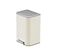 H8Q4D7N5G9 Dustbin Kitchen Bin, 18L Stainless Steel Pedal with Lid and Inner Bucket, Soft Close