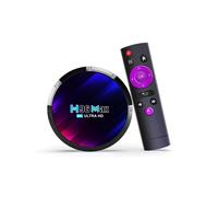 H96 Max 8K Ultra HD Smart TV Box Android 13.0 Media Player with Remote Control, RK3528 Quad-Core, 4GB+32GB(UK Plug)