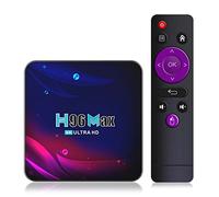 H96 MaxSmart TV Box Android 11 2GB 16GB 4K Hd Youtube Google Play Wifi 2.4G&5.8G Bluetooth Receiver Media Player HDR Usb 3.0 Google Play Bluetooth Receiver Media Player (2GB RAM+16GB ROM)