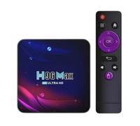 H96 MaxSmart TV Box Android 11 2GB 4GB 16GB 32GB 64GB 4K Hd Youtube Google Play Wifi 2.4G&5.8G Bluetooth Receiver Media Player HDR Usb 3.0 Google Play Bluetooth Receiver Media Player (2GB 16GB)
