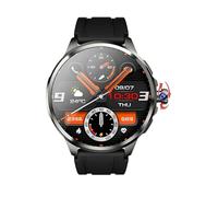 H99 4G Android Smart Watch 1.95 inch 720 * 720 Larger Amoled Screen Rotary Camera GPS WIFI Play Game Music Smartwatch (Black,4GB 64GB)