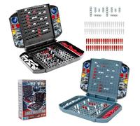 HA BIN Battleship Classic Board Game, Combat Strategy Board Game, Family Board Games for Children, Board Games for Two Players, for Children aged 8-12, Teaches Logic and Critical Thinking