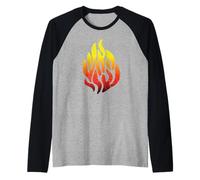 Ha-Esh Sheli My Fire Rabbi Nachman Breslov Jewish Art Raglan Baseball Tee