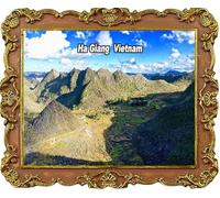 Ha Giang Vietnam Fridge Magnets Tourism Souvenir Refrigerator Decoration Magnet