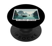 Ha Long Bay Vietnam Travel Artwork PopSockets Adhesive PopGrip